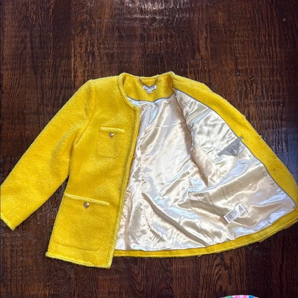 J. Crew Vibrant Yellow Women's Blazer - Picture 8 of 12